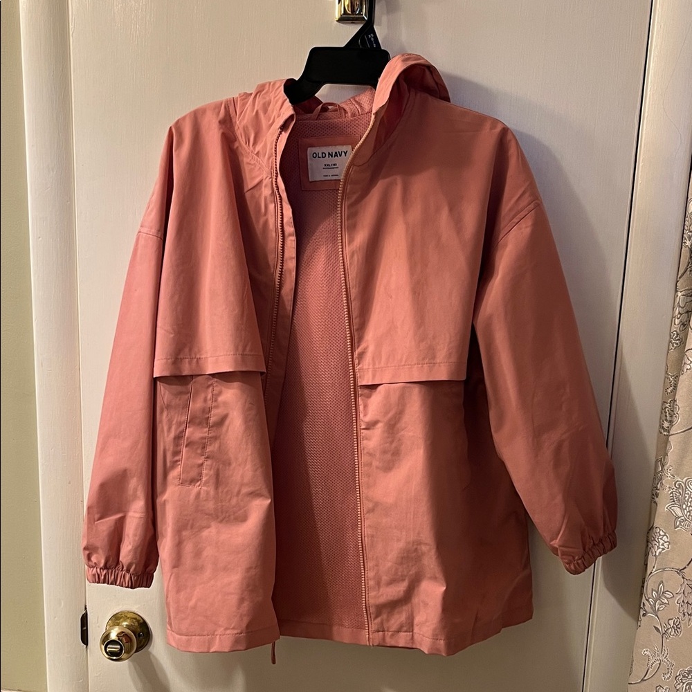 Old Navy Coral Hooded Jacket